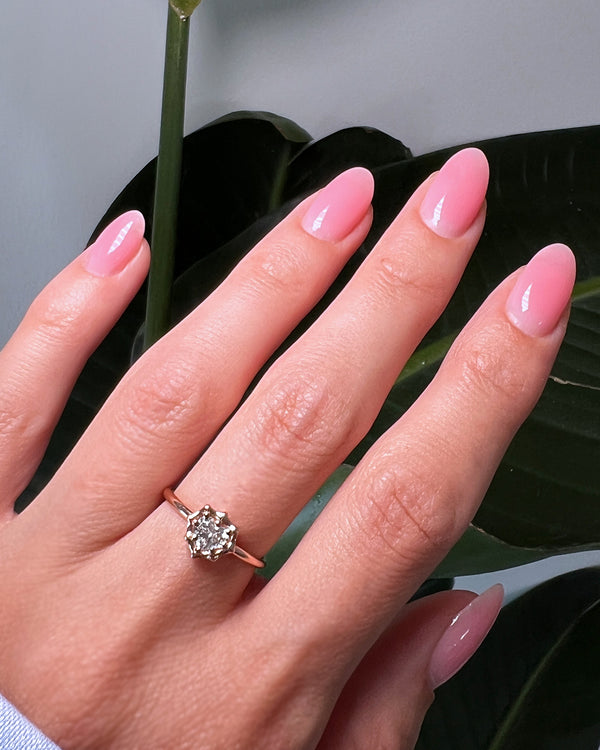 ARIA DIAMOND HEART RING