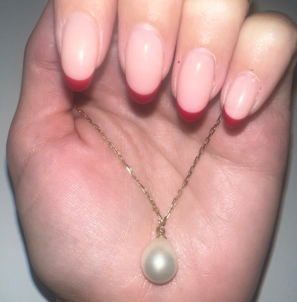 DROP PEARL NECKLACE SAMPLE