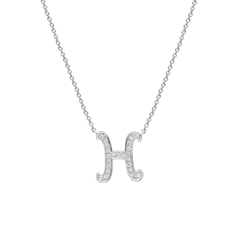 Amazon.com: GUCY Large Initial Necklace Women Gold Silver Cubic Zirconia Big  Letter Pendant Necklace Rope Chain(A Gold, 24) : Clothing, Shoes & Jewelry