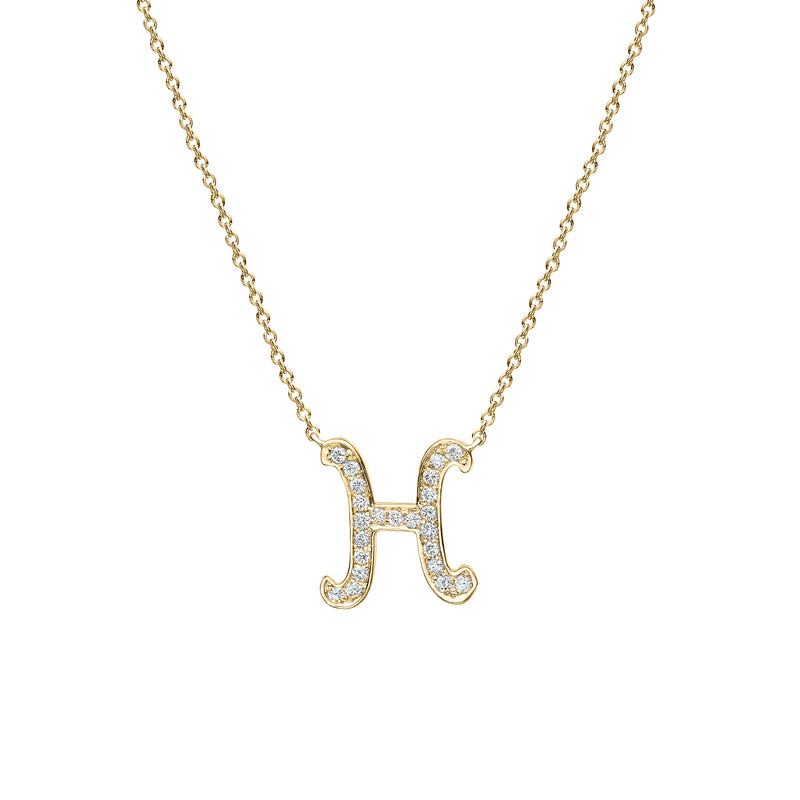 Buy Sideways Initial Necklace 18K Gold Plated Stainless Steel Large Letter  B Necklace Big Initial Pendant Monogram Name Necklace for Women at Amazon.in