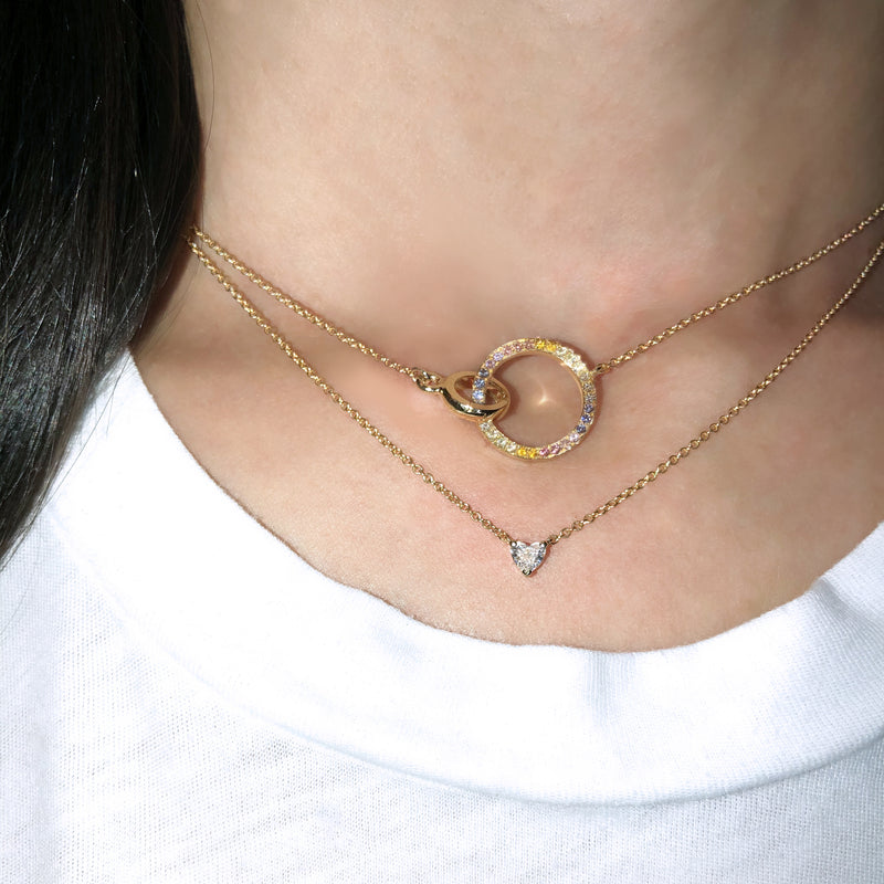LIMITED EDITION CIRCLE RAINBOW CHOKER
